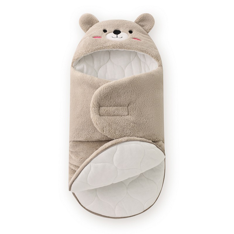 Baby bag, autumn and winter thick newborn hug, sleeping bag, swaddle, newborn cartoon bag, single delivery room package Baby bag, autumn and winter thick newborn hug, sleeping bag, swaddle, newborn cartoon bag, single delivery room package