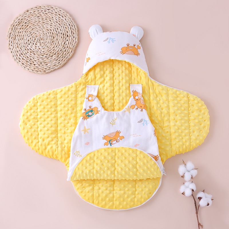 Baby bag wrapped in autumn and winter thick newborn sleeping bag, shockproof and jump proof, warm and kick proof, baby delivery room wrapped Baby bag wrapped in autumn and winter thick newborn sleeping bag, shockproof and jump proof, warm and kick proof, baby delivery room wrapped