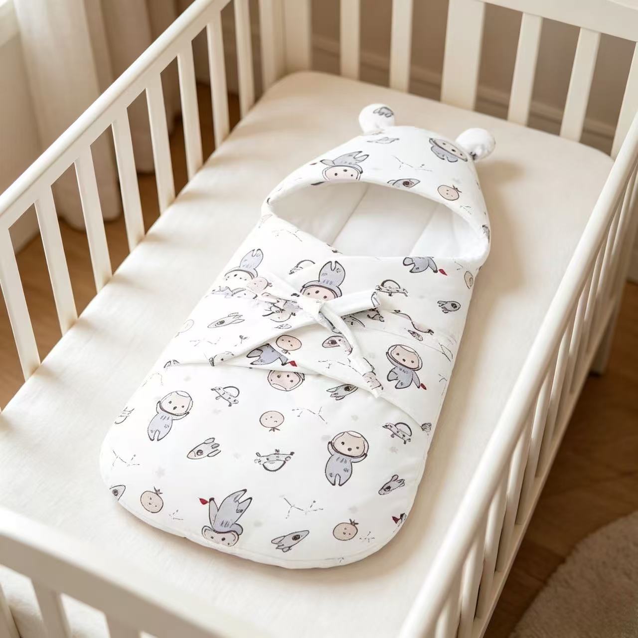 Baby bag, sleeping bag, autumn and winter pure cotton thick newborn hug, baby outside the delivery room wrapped, anti startle and anti kick Baby bag, sleeping bag, autumn and winter pure cotton thick newborn hug, baby outside the delivery room wrapped, anti startle and anti kick