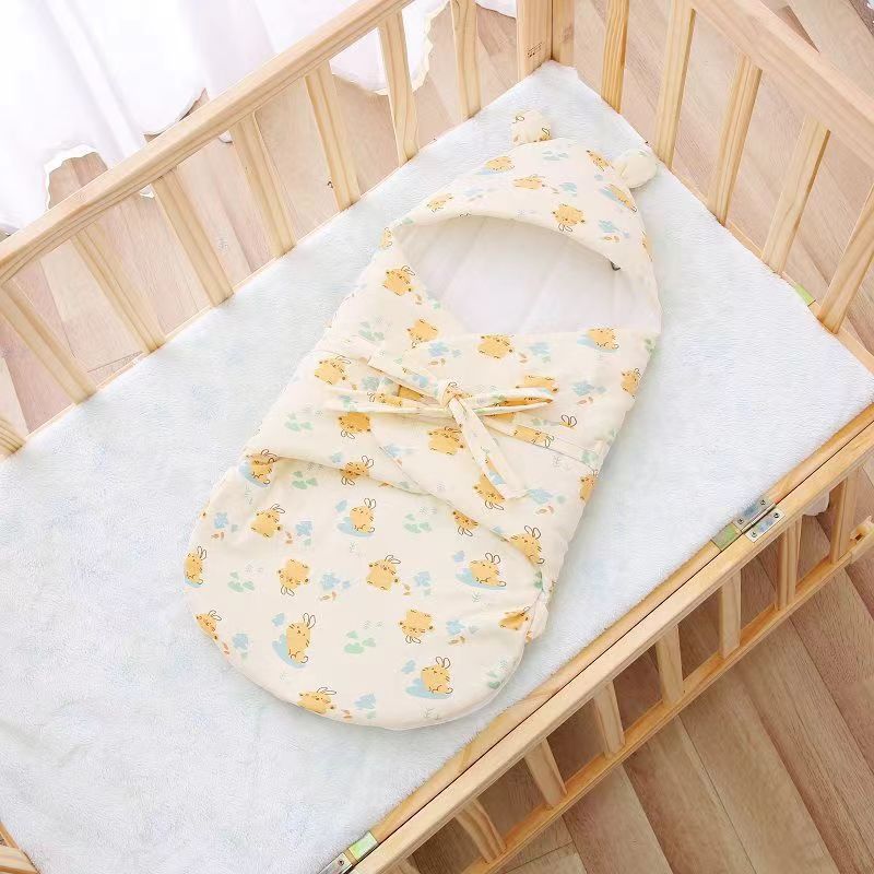 Newborn baby delivery room bag held by newborn baby, spring/summer thin anti startle sleeping bag, autumn/winter baby bag, single anti kick bag