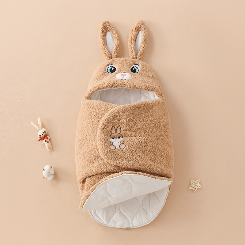 Cross border baby sleeping bag, thickened cotton clip, outdoor newborn bag, anti startle jump baby carrier, manufacturer wholesale Cross border baby sleeping bag, thickened cotton clip, outdoor newborn bag, anti startle jump baby carrier, manufacturer wholesale