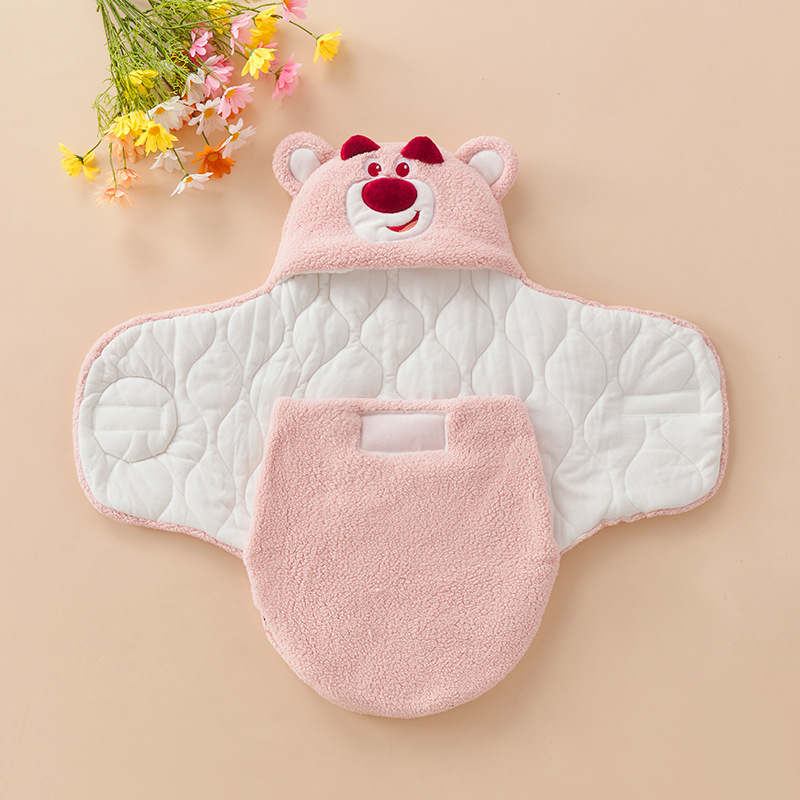 Cross border baby sleeping bag, thickened cotton clip, outdoor newborn bag, anti startle jump baby carrier, manufacturer wholesale Cross border baby sleeping bag, thickened cotton clip, outdoor newborn bag, anti startle jump baby carrier, manufacturer wholesale