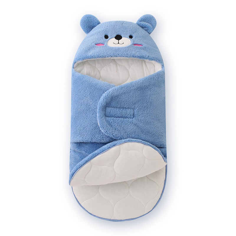 Baby bag, autumn and winter thick newborn hug, sleeping bag, swaddle, newborn cartoon bag, single delivery room package Baby bag, autumn and winter thick newborn hug, sleeping bag, swaddle, newborn cartoon bag, single delivery room package