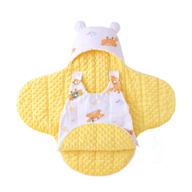 Baby bag wrapped in autumn and winter thick newborn sleeping bag, shockproof and jump proof, warm and kick proof, baby delivery room wrapped Baby bag wrapped in autumn and winter thick newborn sleeping bag, shockproof and jump proof, warm and kick proof, baby delivery room wrapped