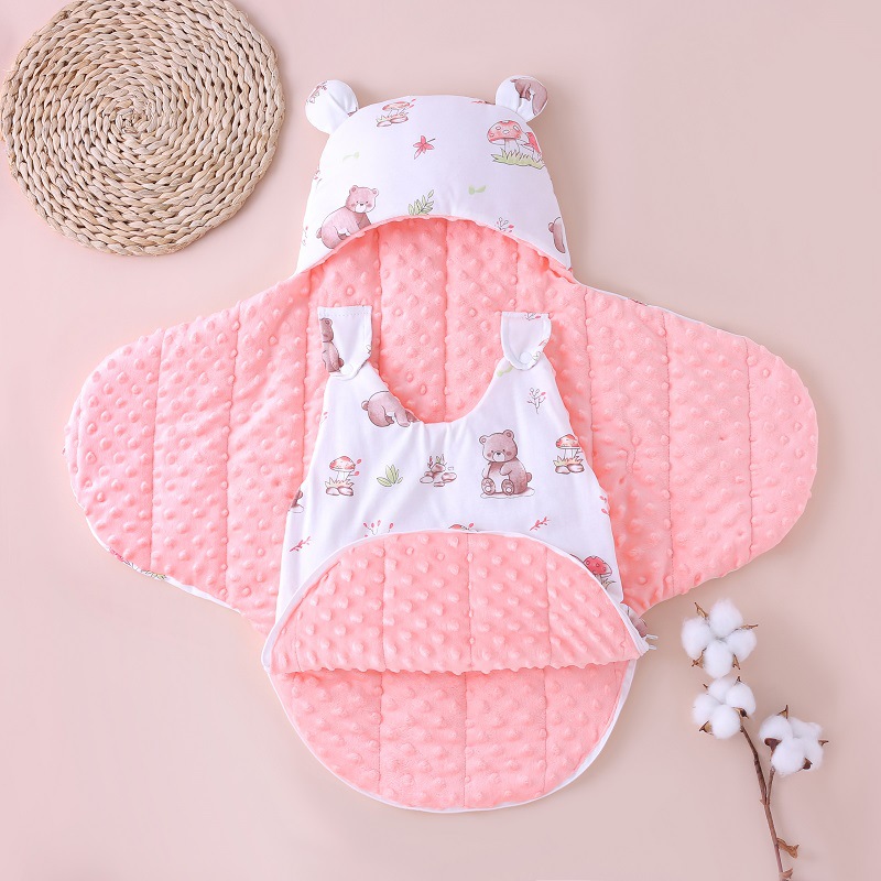 Baby bag wrapped in autumn and winter thick newborn sleeping bag, shockproof and jump proof, warm and kick proof, baby delivery room wrapped Baby bag wrapped in autumn and winter thick newborn sleeping bag, shockproof and jump proof, warm and kick proof, baby delivery room wrapped