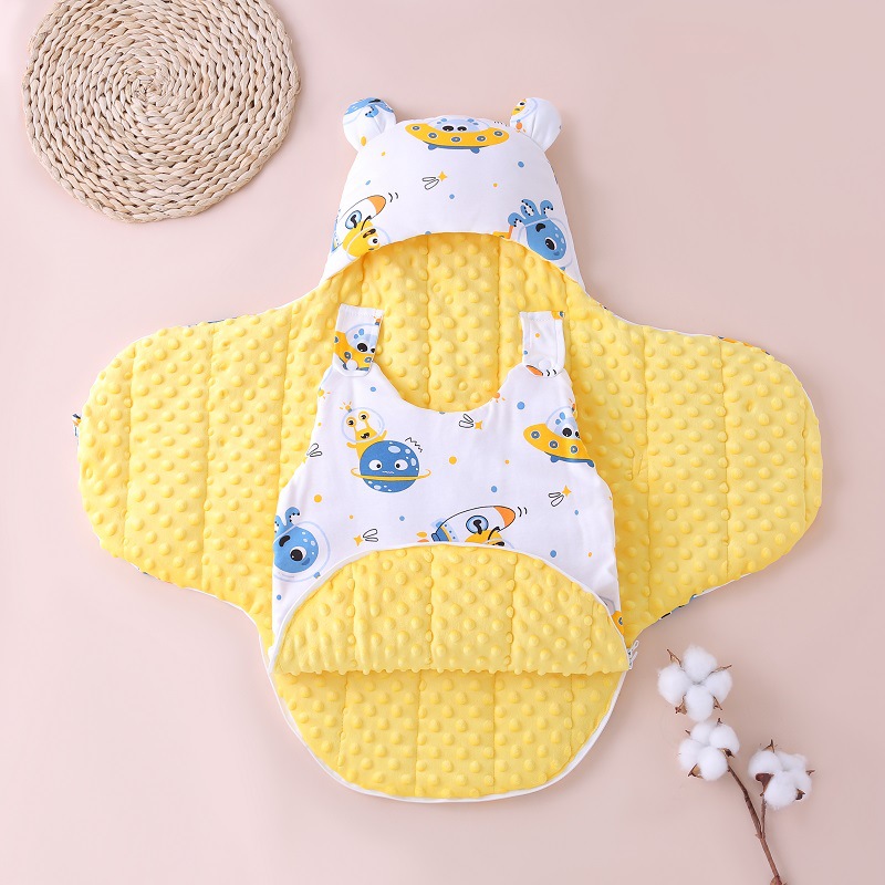 Baby bag wrapped in autumn and winter thick newborn sleeping bag, shockproof and jump proof, warm and kick proof, baby delivery room wrapped Baby bag wrapped in autumn and winter thick newborn sleeping bag, shockproof and jump proof, warm and kick proof, baby delivery room wrapped