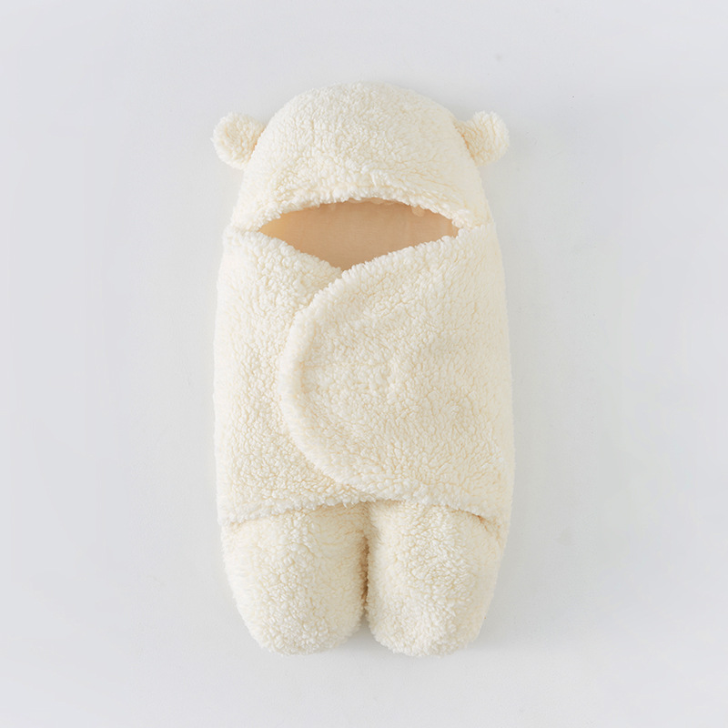 Baby hug, autumn and winter thick delivery room, newborn baby swaddling clothes, shock proof and jumping prevention, outdoor bag, sleeping bag, cross-border