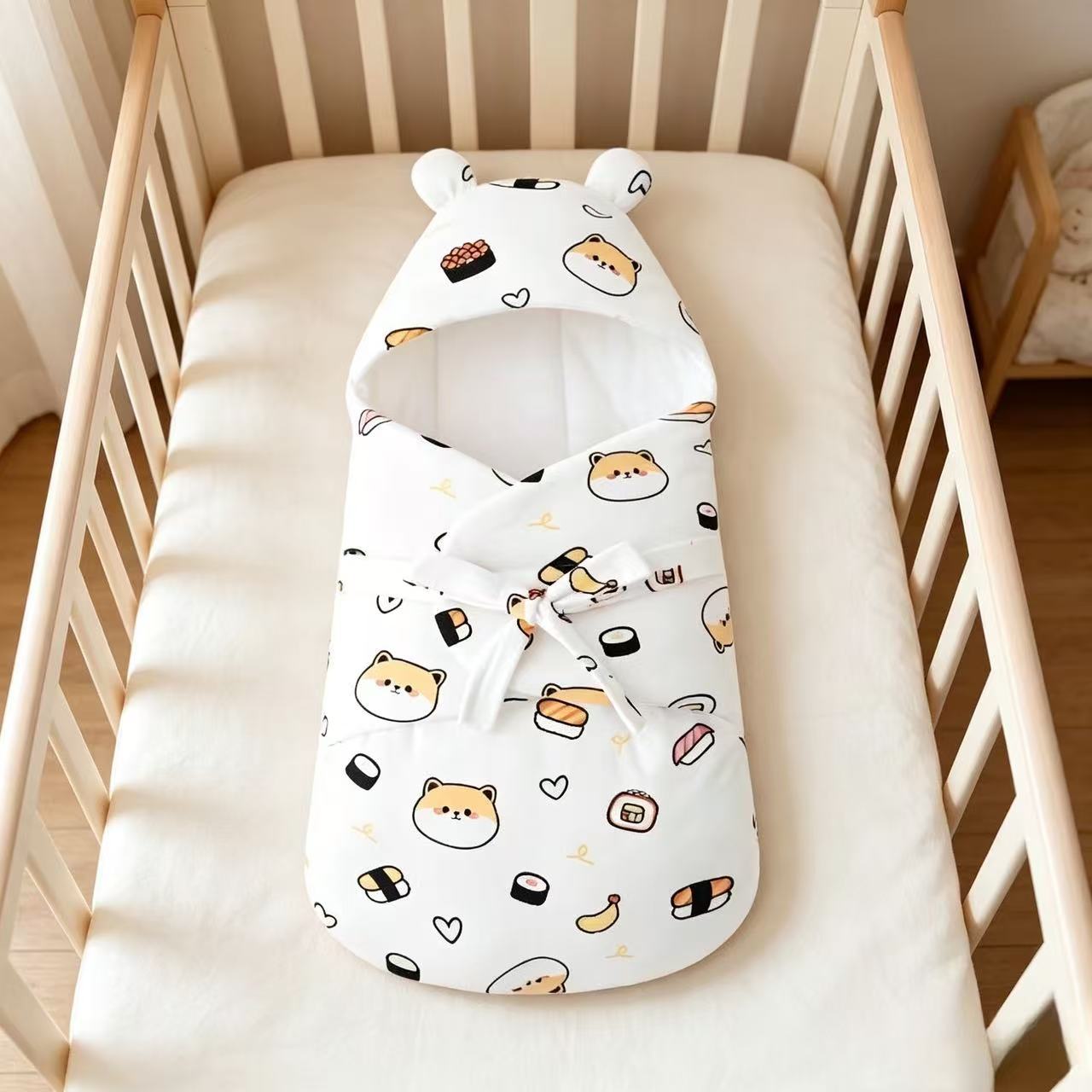 Baby bag, sleeping bag, autumn and winter pure cotton thick newborn hug, baby outside the delivery room wrapped, anti startle and anti kick Baby bag, sleeping bag, autumn and winter pure cotton thick newborn hug, baby outside the delivery room wrapped, anti startle and anti kick