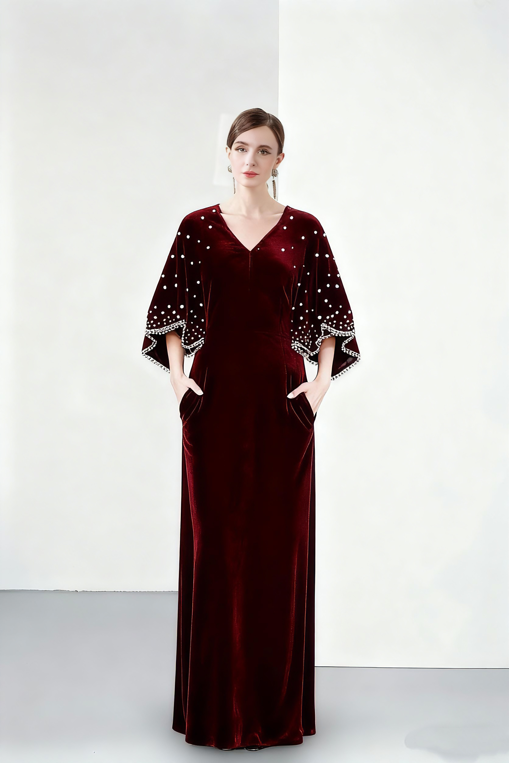 Heavy industry beaded velvet dress Heavy industry beaded velvet dress