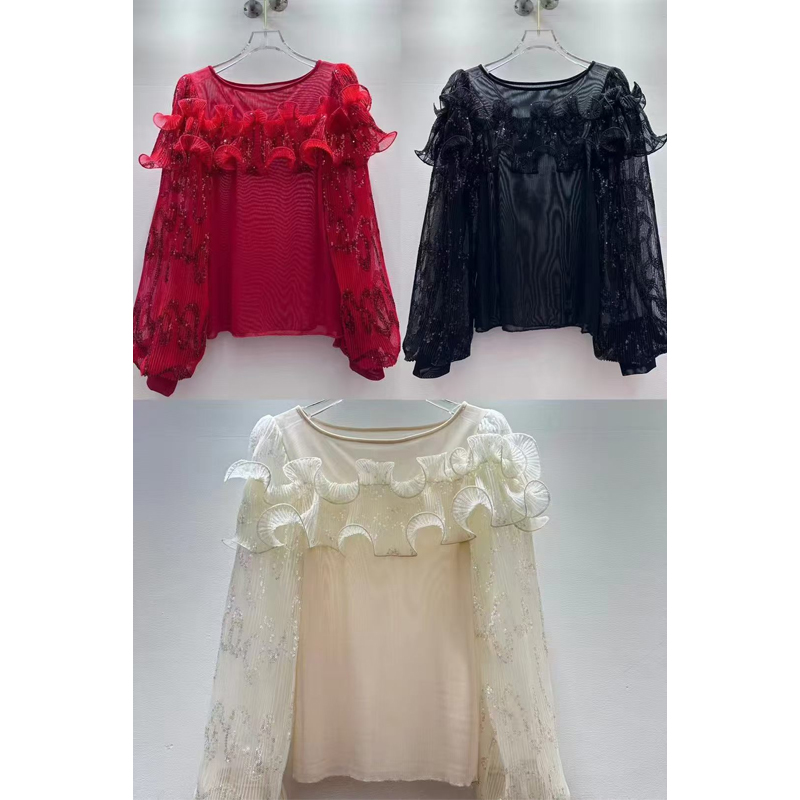 Korean casual loose fit shirt for spring and autumn new style, fashionable and high-end, Korean Dongdaemun women's top Korean casual loose fit shirt for spring and autumn new style, fashionable and high-end, Korean Dongdaemun women's top