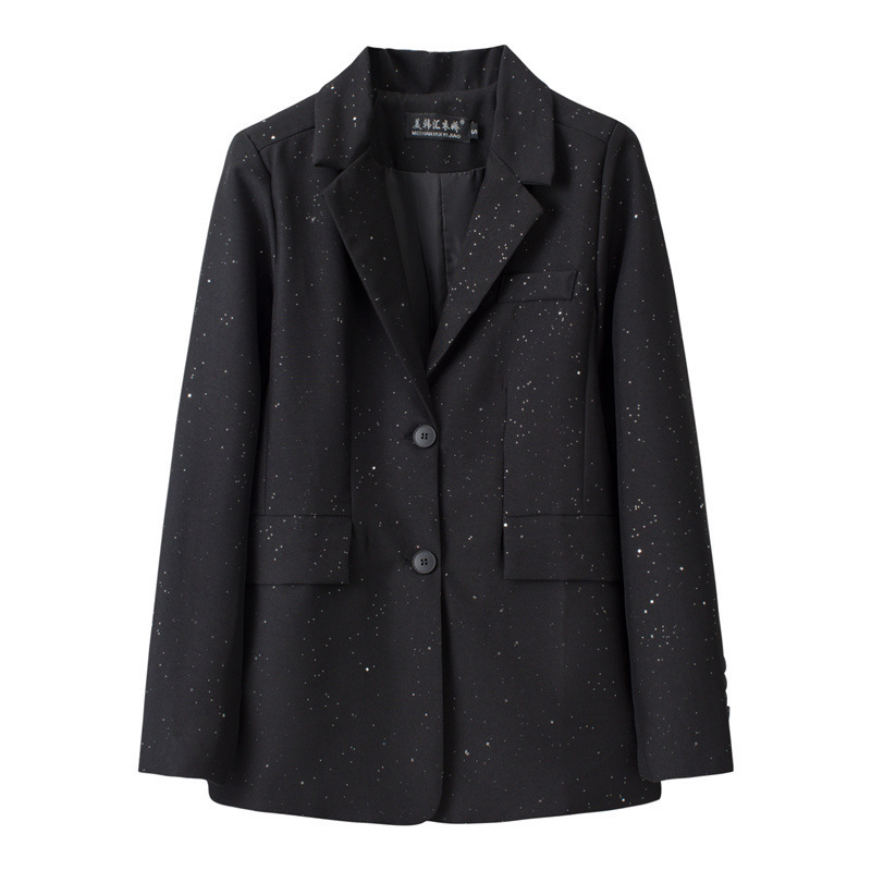 Women's new small suit jacket 2026 Korean version Spring and Autumn casual loose internet famous autumn suit top British trend Women's new small suit jacket 2026 Korean version Spring and Autumn casual loose internet famous autumn suit top British trend