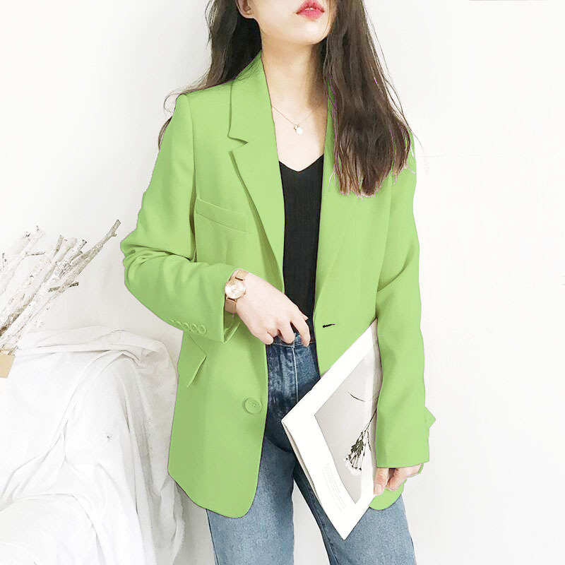 Women's new small suit jacket 2026 Korean version Spring and Autumn casual loose internet famous autumn suit top British trend Women's new small suit jacket 2026 Korean version Spring and Autumn casual loose internet famous autumn suit top British trend