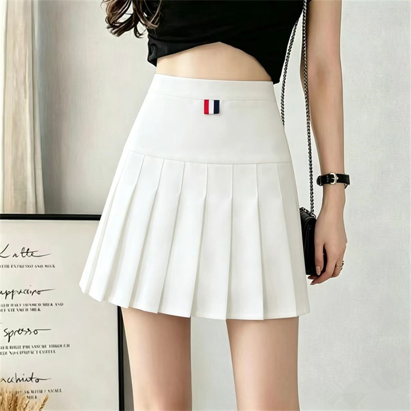 2026 new pleated skirt Korean version high waisted A-line short skirt for women in spring and summer JK white spring and summer plus size plaid skirt 2026 new pleated skirt Korean version high waisted A-line short skirt for women in spring and summer JK white spring and summer plus size plaid skirt