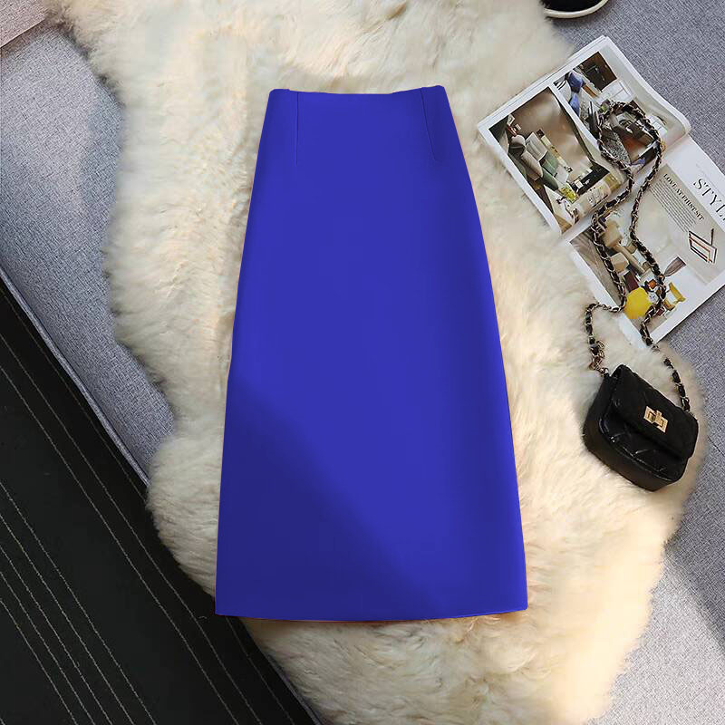 2026 summer new high waisted slim fit suit straight leg hip hugging skirt A-line skirt mid length one-step skirt 2026 summer new high waisted slim fit suit straight leg hip hugging skirt A-line skirt mid length one-step skirt