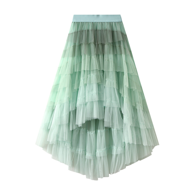 Unique Special Skirt Dopamine Series Thousand Layer Irregular Cake Skirt Gradient Fairy Skirt Big Swing Yarn Skirt Unique Special Skirt Dopamine Series Thousand Layer Irregular Cake Skirt Gradient Fairy Skirt Big Swing Yarn Skirt