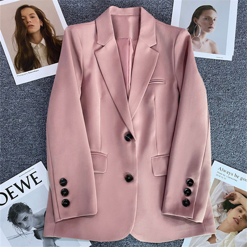 Ginger yellow suit jacket for women 2026 Spring and Autumn new style casual temperament Spring and Autumn explosive street small suit jacket Ginger yellow suit jacket for women 2026 Spring and Autumn new style casual temperament Spring and Autumn explosive street small suit jacket