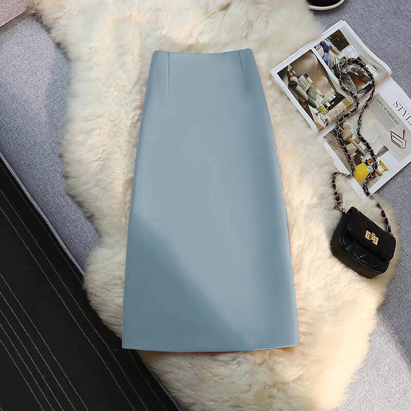 2026 summer new high waisted slim fit suit straight leg hip hugging skirt A-line skirt mid length one-step skirt 2026 summer new high waisted slim fit suit straight leg hip hugging skirt A-line skirt mid length one-step skirt