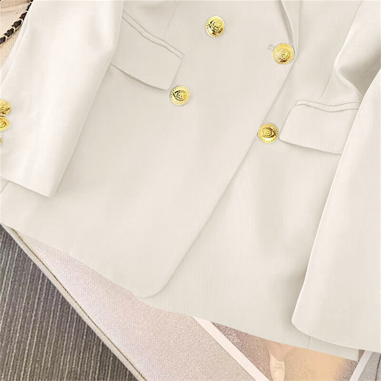 Suit suit for women 2026 Spring and Autumn new style, loose and slimming suit jacket, casual wide leg pants two-piece set Suit suit for women 2026 Spring and Autumn new style, loose and slimming suit jacket, casual wide leg pants two-piece set