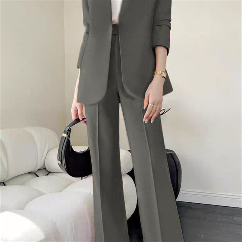 Spring and Autumn Suit Set for Women Spring and Autumn 2026 New Korean Edition Sensational Street Casual Fashion Temperament Professional Suit for Women Spring and Autumn Suit Set for Women Spring and Autumn 2026 New Korean Edition Sensational Street Casual Fashion Temperament Professional Suit for Women