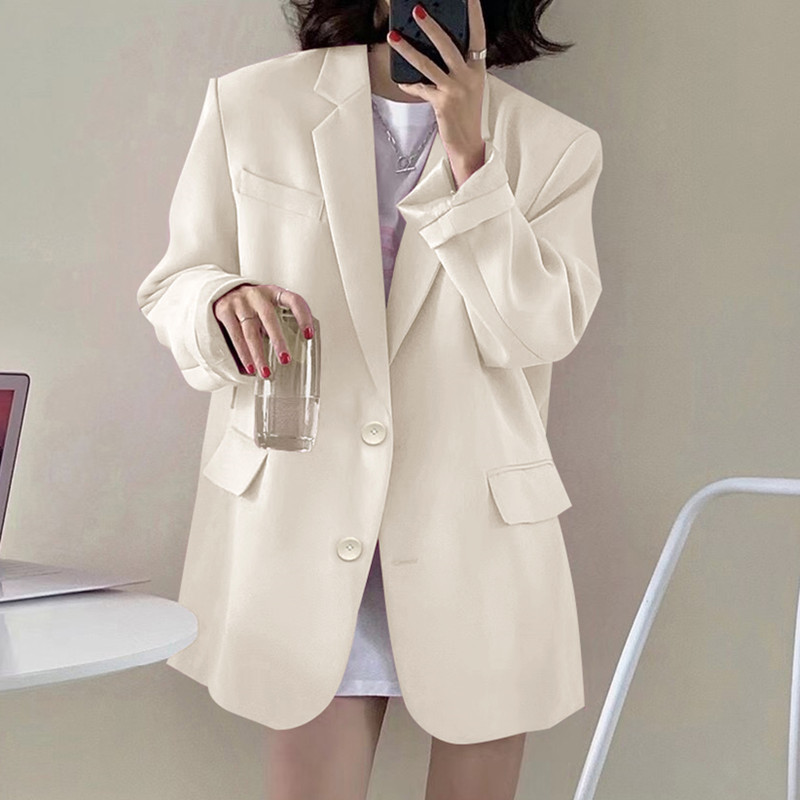 2026 Spring and Autumn Black Small Suit Jacket for Women, Korean Edition, British Style, Internet Celebrity Design, Suit, Women's Style, Ladies' Temperament 2026 Spring and Autumn Black Small Suit Jacket for Women, Korean Edition, British Style, Internet Celebrity Design, Suit, Women's Style, Ladies' Temperament