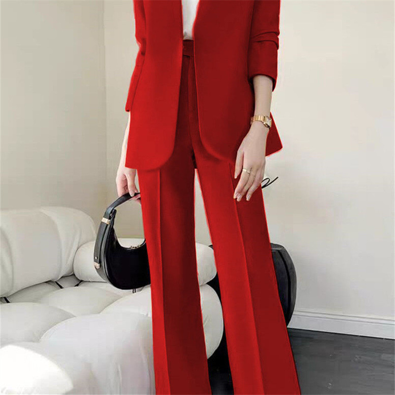 Spring and Autumn Suit Set for Women Spring and Autumn 2026 New Korean Edition Sensational Street Casual Fashion Temperament Professional Suit for Women Spring and Autumn Suit Set for Women Spring and Autumn 2026 New Korean Edition Sensational Street Casual Fashion Temperament Professional Suit for Women