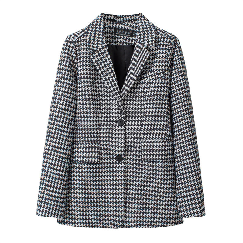 Women's new small suit jacket 2026 Korean version Spring and Autumn casual loose internet famous autumn suit top British trend Women's new small suit jacket 2026 Korean version Spring and Autumn casual loose internet famous autumn suit top British trend