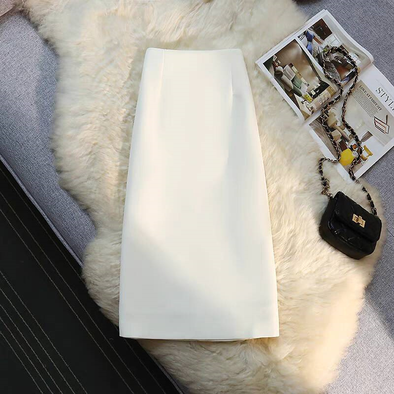 2026 summer new high waisted slim fit suit straight leg hip hugging skirt A-line skirt mid length one-step skirt 2026 summer new high waisted slim fit suit straight leg hip hugging skirt A-line skirt mid length one-step skirt
