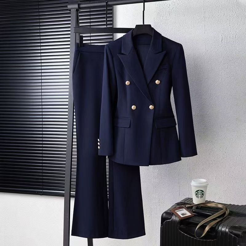 Suit set for female college students, business interview temperament, work clothes, new Spring and Autumn professional suit set for women Suit set for female college students, business interview temperament, work clothes, new Spring and Autumn professional suit set for women