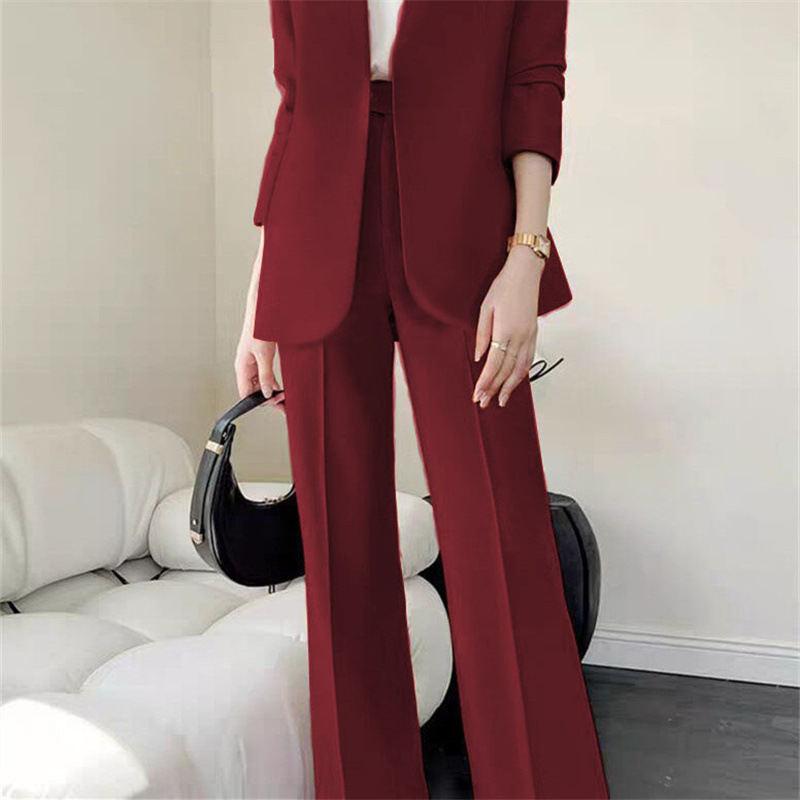 Spring and Autumn Suit Set for Women Spring and Autumn 2026 New Korean Edition Sensational Street Casual Fashion Temperament Professional Suit for Women Spring and Autumn Suit Set for Women Spring and Autumn 2026 New Korean Edition Sensational Street Casual Fashion Temperament Professional Suit for Women