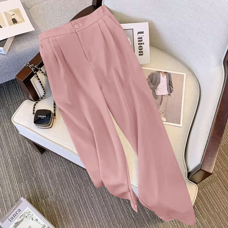 Suit suit for women 2026 Spring and Autumn new style, loose and slimming suit jacket, casual wide leg pants two-piece set Suit suit for women 2026 Spring and Autumn new style, loose and slimming suit jacket, casual wide leg pants two-piece set