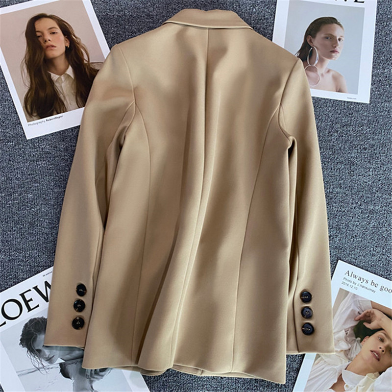 Ginger yellow suit jacket for women 2026 Spring and Autumn new style casual temperament Spring and Autumn explosive street small suit jacket Ginger yellow suit jacket for women 2026 Spring and Autumn new style casual temperament Spring and Autumn explosive street small suit jacket