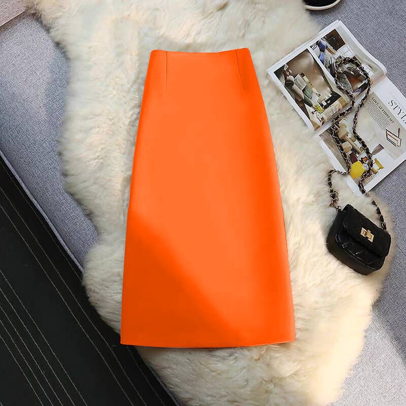 2026 summer new high waisted slim fit suit straight leg hip hugging skirt A-line skirt mid length one-step skirt 2026 summer new high waisted slim fit suit straight leg hip hugging skirt A-line skirt mid length one-step skirt