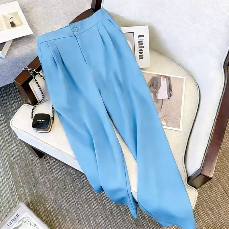 Suit suit for women 2026 Spring and Autumn new style, loose and slimming suit jacket, casual wide leg pants two-piece set Suit suit for women 2026 Spring and Autumn new style, loose and slimming suit jacket, casual wide leg pants two-piece set