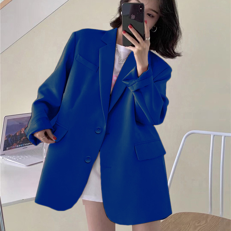 2026 Spring and Autumn Black Small Suit Jacket for Women, Korean Edition, British Style, Internet Celebrity Design, Suit, Women's Style, Ladies' Temperament 2026 Spring and Autumn Black Small Suit Jacket for Women, Korean Edition, British Style, Internet Celebrity Design, Suit, Women's Style, Ladies' Temperament