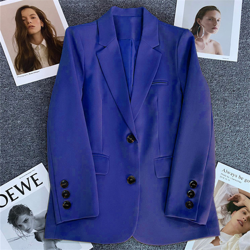 Ginger yellow suit jacket for women 2026 Spring and Autumn new style casual temperament Spring and Autumn explosive street small suit jacket Ginger yellow suit jacket for women 2026 Spring and Autumn new style casual temperament Spring and Autumn explosive street small suit jacket