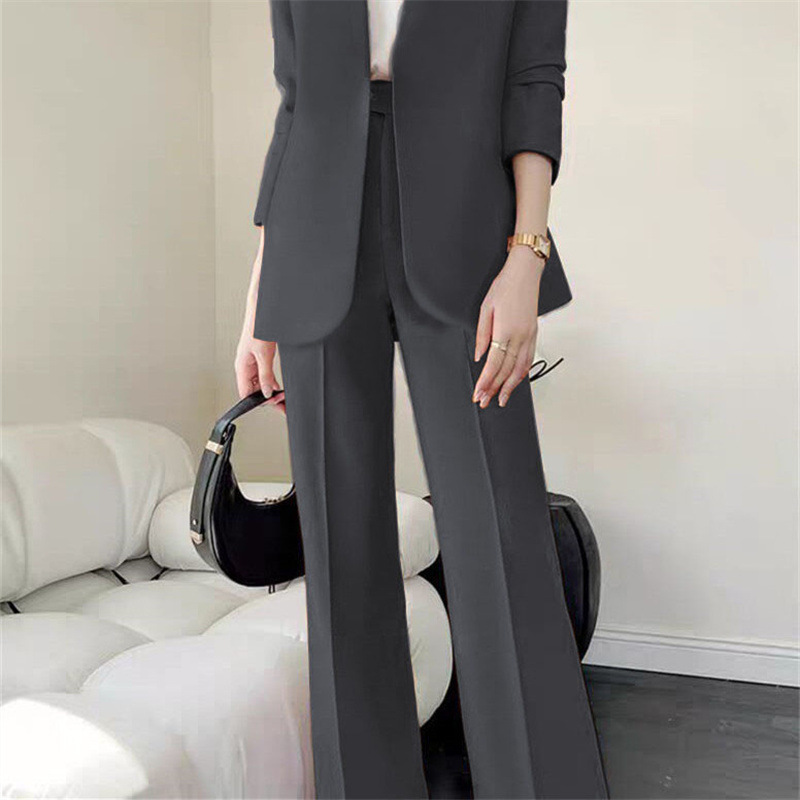 Spring and Autumn Suit Set for Women Spring and Autumn 2026 New Korean Edition Sensational Street Casual Fashion Temperament Professional Suit for Women Spring and Autumn Suit Set for Women Spring and Autumn 2026 New Korean Edition Sensational Street Casual Fashion Temperament Professional Suit for Women