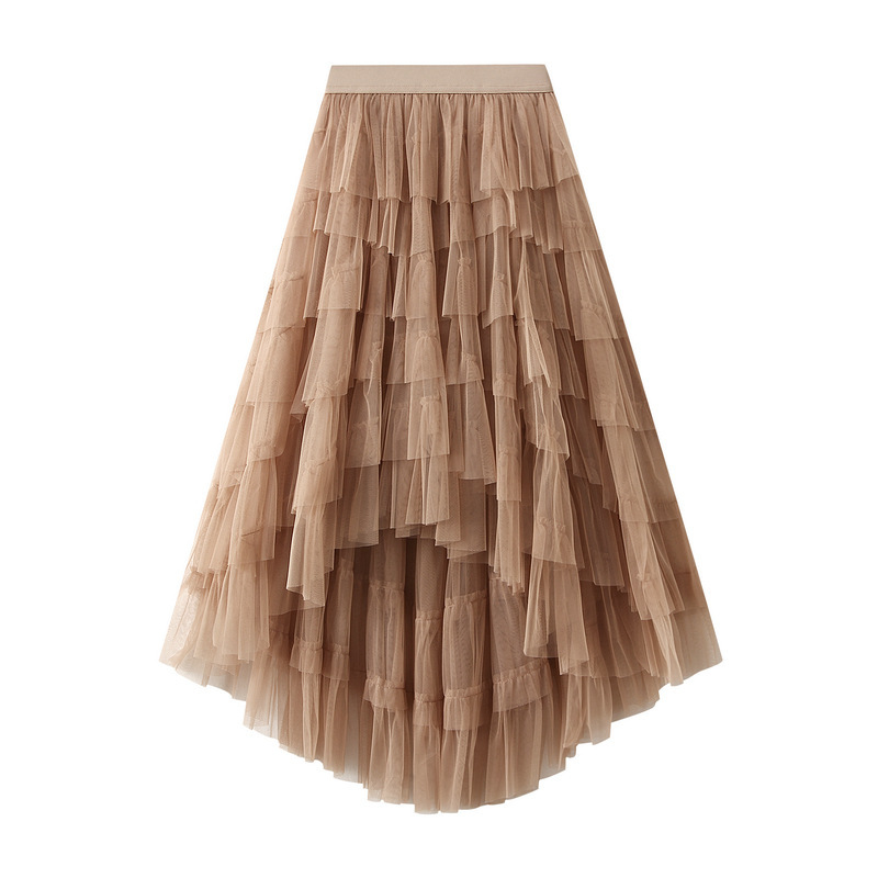 Unique Special Skirt Dopamine Series Thousand Layer Irregular Cake Skirt Gradient Fairy Skirt Big Swing Yarn Skirt Unique Special Skirt Dopamine Series Thousand Layer Irregular Cake Skirt Gradient Fairy Skirt Big Swing Yarn Skirt