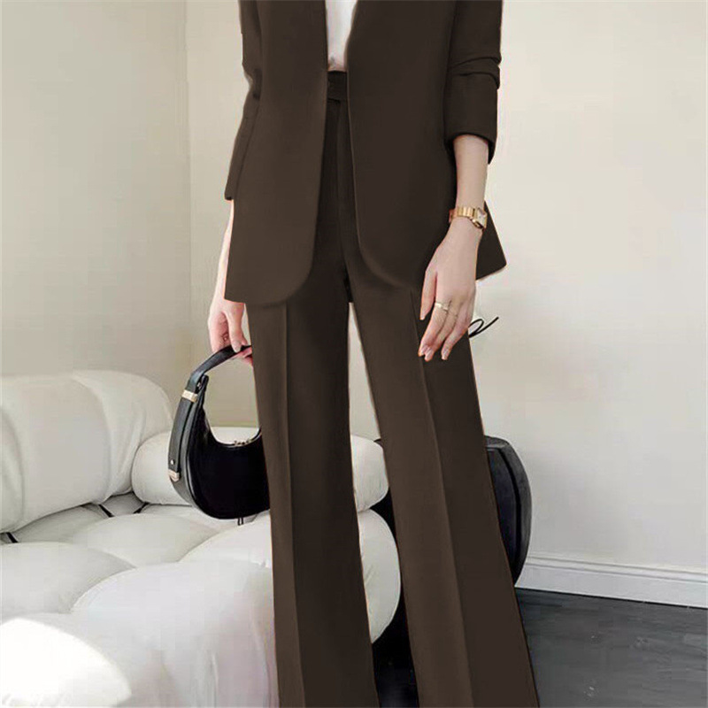 Spring and Autumn Suit Set for Women Spring and Autumn 2026 New Korean Edition Sensational Street Casual Fashion Temperament Professional Suit for Women Spring and Autumn Suit Set for Women Spring and Autumn 2026 New Korean Edition Sensational Street Casual Fashion Temperament Professional Suit for Women