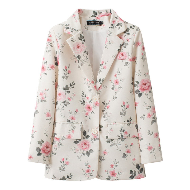 2026 Spring and Autumn Black Small Suit Jacket for Women, Korean Edition, British Style, Internet Celebrity Design, Suit, Women's Style, Ladies' Temperament 2026 Spring and Autumn Black Small Suit Jacket for Women, Korean Edition, British Style, Internet Celebrity Design, Suit, Women's Style, Ladies' Temperament
