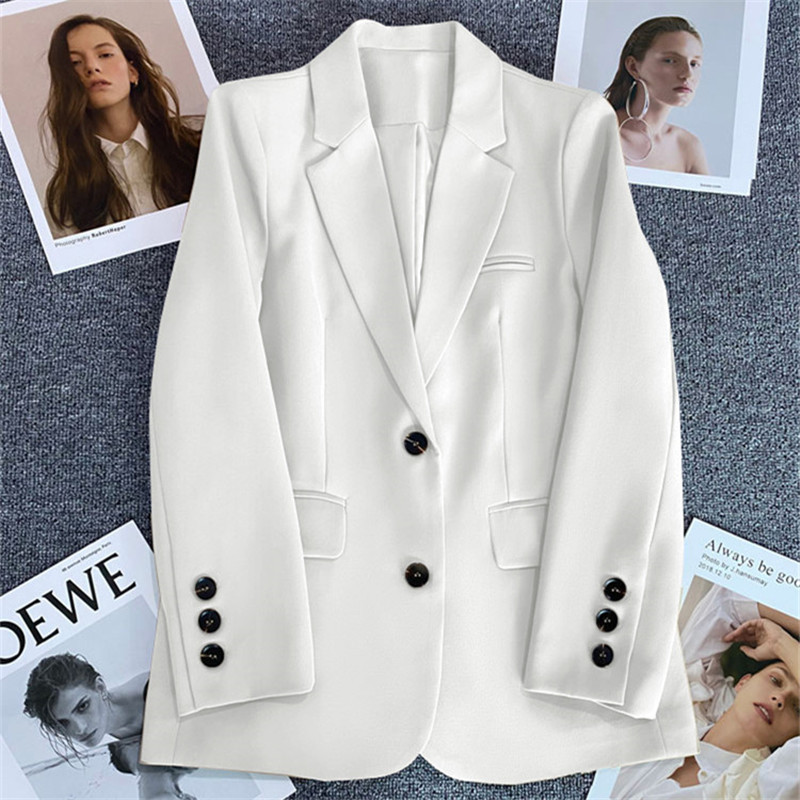 Ginger yellow suit jacket for women 2026 Spring and Autumn new style casual temperament Spring and Autumn explosive street small suit jacket Ginger yellow suit jacket for women 2026 Spring and Autumn new style casual temperament Spring and Autumn explosive street small suit jacket